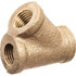 USA Industrials ZUSA-PF-10523 Brass Pipe Fitting: 3 x 3 x 3" Fitting