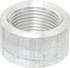 Latrobe Foundry 1529 3/4" Aluminum Pipe Half Coupling