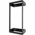 THE IT PROs CHOICE: Designed and built for IT Professionals, this 21U wall mounted network rack is backed for 5-years, including free lifetime 24/5 multi-lingual technical assistance~  HEAVY DUTY: Durable rack features a vertical rail made of 2.0mm SPCC cold-rolled steel and a weight capacity of up to 200lbs/90kg; Its design supports unobstructed airflow to help keep your equipment cool and easy to install with access to all sides  EFFICIENT FLAT PACK SHIPPING: The IT rack ships flat packed with ISTA-6 certified packaging (assembly required) to ensure hassle-free installations with complete and undamaged delivery; Comprehensive assembly instructions included  HARDWARE INCLUDED: The open post wall mount server rack includes a complete set of M6 square cage nuts, M6 screws and plastic washers to securely mount all of your equipment in the rack  ADJUSTABLE DEPTH: This 2-post 21U 19 inch open frame network rack is EIA/ECA-310 compliant and has an adjustable depth (12-20in / 30.5-50.8cm); Data rack is ideal for AV / Audio / IT / computer equipment, servers, switches, patch panels, and PDUs