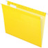 Pendaflex PFX415215YEL Hanging File Folder: Letter, Yellow, 25/Pack