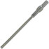 Xcelite 99811N Slotted Screwdriver Bits; Blade Width (mm): 0.19in ; Material: Steel ; Overall Length (Inch): 4in ; Insulated: No ; PSC Code: 5133 ; UNSPSC Code: 27112814