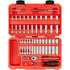 Tekton SKT05304 Ratchet & Socket Set Socket Set: 56 Pc, 5/32 to 9/16" Socket