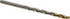 DORMER 5966979 Jobber Length Drill Bit: #23, 118 °, High Speed Steel