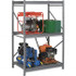 Tennsco BU-724884CS-MGY Bulk Storage Rack: 2,750 lb per Shelf, 3 Shelves