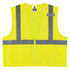 ERGODYNE CORPORATION 21169 Ergodyne GloWear Safety Vest, Standard Solid, Type-R Class 2, 4X/5X, Lime, 8225Z