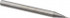 M.A. Ford. 12100800 Square End Mill: 0.008'' Dia, 0.024'' LOC, 1/8'' Shank Dia, 1-1/2'' OAL, 2 Flutes, Solid Carbide