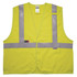 ERGODYNE CORPORATION Ergodyne 21467  GloWear Flame-Resistant Hi-Vis Safety Vest, Class 2, 2X/3X, Lime, 8261FRHL