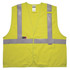 ERGODYNE CORPORATION 21467 Ergodyne GloWear Flame-Resistant Hi-Vis Safety Vest, Class 2, 2X/3X, Lime, 8261FRHL