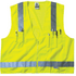 ERGODYNE CORPORATION 21425 Ergodyne GloWear Safety Vest, Type R Class 2 Surveyors, XS, Lime, 8250Z