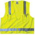 ERGODYNE CORPORATION Ergodyne 21425  GloWear Safety Vest, Type R Class 2 Surveyors, XS, Lime, 8250Z