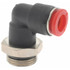 Norgren C02470838 Push-To-Connect Tube to Male & Tube to Male BSPP Tube Fitting: Adapter, 3/8" Thread