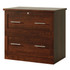 OFFICE DEPOT 426021 Realspace 29-7/16inW x 18-1/2inD Lateral 2-Drawer File Cabinet, Mulled Cherry