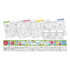 Add this decorative set to your classroom to make a fun and exciting learning environment. The set comes with 12 letter-size file folders, 30 peel-and-stick library pockets and 35ft of double-sided border.  Includes 35ft of border, 12 file folders and 30 library pockets.  Border is double sided to allow changes based on your lessons.  File folders are designed to house letter-size documents.  Peel-and-stick pockets can be attached to walls, cabinets and bulletin boards.