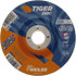 Weiler 58073 Depressed Center Wheel: Type 27, 5" Dia, 1/4" Thick, Zirconia Alumina