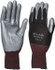 SHOWA 370BS-06 General Purpose Work Gloves: Small, Nitrile & Polyurethane Coated, Nylon