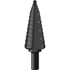 Greenlee GSB08 Step Drill Bits: 3/16" to 1" Hole Dia, 3/8" Shank Dia, Steel, 10 Hole Sizes