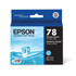 EPSON AMERICA INC. T078520-S Epson 78 Claria Light Cyan Ink Cartridge, T078520