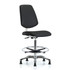 Blue Ridge Ergonomics MSC40285 Task Chair: Vinyl, Black