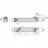 Kennametal 6179930 Indexable Grooving-Cutoff Toolholder: EVSCFL1616K1B16, 1.4 to 1.4 mm Groove Width, 16 mm Max Depth of Cut, Left Hand