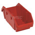 Quantum Storage QP1887RD Plastic Stack & Nest Bin: Red