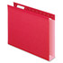 TOPS BRANDS 4152X2RED Pendaflex Premium Reinforced Color Extra-Capacity Hanging Folders, Letter Size, Red, Pack Of 25