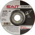 Sait 20062 Depressed Center Wheel: Type 27, 4-1/2" Dia, Aluminum Oxide