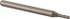 Accupro 12276958 Ball End Mill: 0.065" Dia, 0.195" LOC, 4 Flute, Solid Carbide