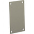 Wiegmann HW-MP1210CS Electrical Enclosure Panels; Panel Type: Back Panel ; Material: Steel ; For Use With: Non-Metallic Enclosures 12x10