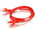 LASTAR INC. 27863 C2G 10ft Cat6 Snagless Unshielded (UTP) Ethernet Cable - Cat6 Network Crossover Cable - Red - Category 6 for Network Device - RJ-45 Male - RJ-45 Male - Crossover - 10ft - Red