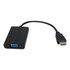 QVS, INC. QVS XHDV-A  HDMI To VGA Video With Audio Converter