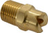 Bete Fog Nozzle 1/4NF7065@4 Brass Standard Fan Nozzle: 1/4" Pipe, 65 ° Spray Angle