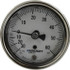 Ashcroft 82120 Pressure Gauge: 2-1/2" Dial, 1/4" Thread, NPT, Center Back Mount