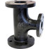 Anvil 0306031808 Black Tee: 3 x 3 x 2", 125 psi, Threaded