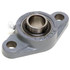 Shuster 08778569 UCFL206-18, 1-1/8" ID, 80mm OAL x 148mm OAH40.2mm Wide, 2-Bolt Flange Bearing