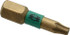 Wera 05066102001 Power Screwdriver Bit: T15 Torx, TX15 Speciality Point Size, 1/4" Hex Drive