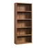 SAUDER WOODWORKING CO. 427261 Sauder Select 73inH 5-Shelf Bookcase, Sindoori Mango