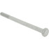 Bowmalloy BOW36006 Hex Head Cap Screw: 1/4-20 x 1-1/2", Grade 9 Steel, Zinc-Plated Clear Chromate