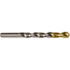 DORMER 5967406 Jobber Length Drill Bit: 19/64" Dia, 118 °, High Speed Steel