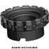 Kennametal 1501653 63mm Cut Diam, 22mm Arbor Hole Diam, 6mm Max Depth, Indexable Square-Shoulder Face Mill