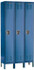 Hallowell U3288-1A-MB 3-Wide Locker: 12" Wide, 17" Deep, 78" High, Padlock