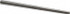 Value Collection -34844-1X Size 4, 0.1668" Small End Diam, 0.25" Large End Diam, Uncoated Steel Taper Pin