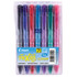 PILOT CORPORATION OF AMERICA 32509 Pilot FriXion Ball Clicker Erasable Retractable Gel Pens, Pack of 7, Extra Fine Point, 0.5 mm, Assorted Barrels, Assorted Ink Colors