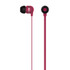 OFFICE DEPOT Ativa MW-HLP-001-R  Plastic Earbud Headphones With Flat Cable, Red, MW-HLP-001-R