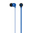 OFFICE DEPOT Ativa MW-HLP-001-DB  Plastic Earbud Headphones With Flat Cable, Dark Blue, MW-HLP-001-DB