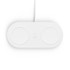 BELKIN, INC. WIZ002TTWH Belkin BoostCharge Dual 10-Watt Wireless Charging Pads, White