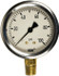Wika 9833280 Pressure Gauge: 2-1/2" Dial, 0 to 160 psi, 1/4" Thread, NPT, Center Back Mount