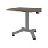 BESTAR INC. 165856-000047 Bestar Universel Electric 36inW Small Standing Desk, Bark Gray