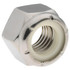 Value Collection 1-N-56C Hex Lock Nut: Insert, Nylon Insert, 9/16-12, Grade 18-8 Stainless Steel, Uncoated