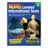 Encourage growing minds to think critically with these Scholastic News Informational Texts. The authentic pieces from Scholastic News magazines come in 3 levels and are paired with comprehensive questions.  Scholastic News magazine texts adhere to 3 Lexile levels for students at various reading skills or speeds.  Comprehension questions help students put what they learned to the test.  Ideal for test practice.  Recommended for 4th grade.