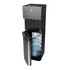 This self-cleaning water dispenser sanitizes and purifies the dispenser regularly, so your water remains crisp and clean. Multiple temperatures provide a customized beverage experience for everyone in the office.  Keeps cold, cool and hot water at the ready for simple refreshment.  1.26-gallon capacity ensures clean water is ready when you are. Bottom-loading water cooler cabinet can accommodate 3- or 5-gallon bottles (sold separately).  Clearly marked push-button spouts make it easy to dispense the correct amount of water at the temperature you want.  Self-cleaning ozone feature sanitizes and purifies the dispenser to prevent the accumulation of harmful germs and bacteria.  Child safety lock on the hot water dispenser helps prevent accidental operation.  Built-in nightlight keeps the spouts visible in the dark.  Empty-bottle indicator light notifies you when the bottle needs to be replaced.  Backed by the manufacturers 1-year on-site warranty.  Eco-conscious choice - has one or more meaningful eco-attributes or eco-labels.  Reusable & avoids disposables - designed to be used repeatedly, helping you avoid single-use disposables and potentially save money.  Helps Avoid Waste - Designed for extended use, helping reduce or eliminate material use and potentially save money.